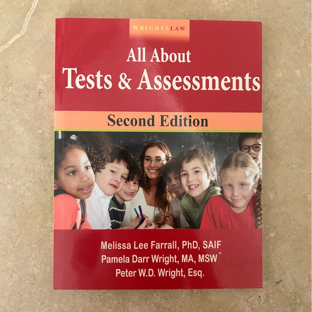 All About Tests & Assessments Book